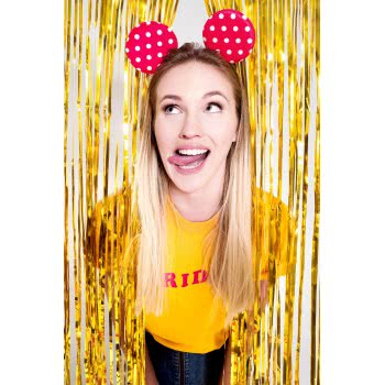 OEM Party Curtain Gold CRT-019 5901157453297
