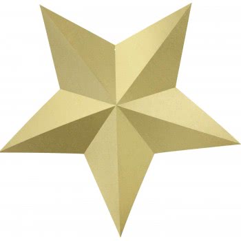 OEM Decoration Stars Gold (6Pcs) DWG1-019 5902230714281