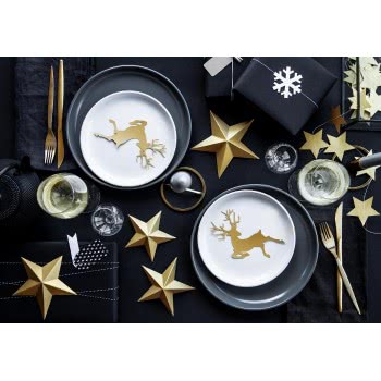 OEM Decoration Stars Gold (6Pcs) DWG1-019 5902230714281
