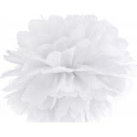 OEM Tissue paper Pompom 25cm Λευκό PP25-008 5901157469182