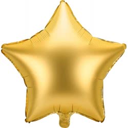 OEM Foil Μπαλόνι Star Αστέρι, 48Cm, Χρυσό FB3S-019 5900779132979