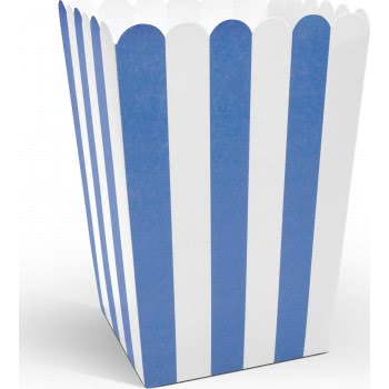 OEM Popcorn Cups Blue Striped (6Pcs) POP7 5902230712287