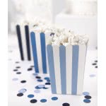 OEM Popcorn Κύπελλα Μπλε Ριγέ (6Pcs) POP7 5902230712287