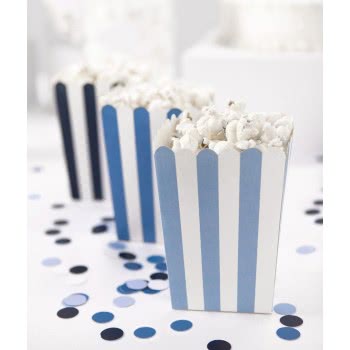 OEM Popcorn Cups Blue Striped (6Pcs) POP7 5902230712287