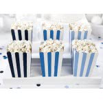 OEM Popcorn Κύπελλα Μπλε Ριγέ (6Pcs) POP7 5902230712287