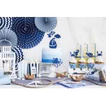OEM Popcorn Cups Blue Striped (6Pcs) POP7 5902230712287