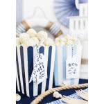 OEM Popcorn Cups Blue Striped (6Pcs) POP7 5902230712287