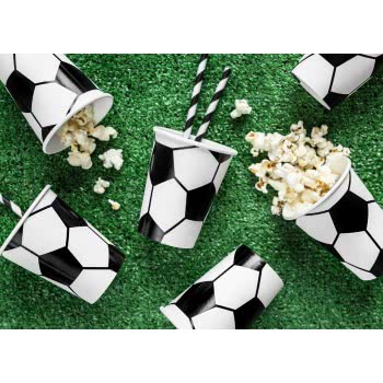 OEM Paper Cups Football, Mix, 220Ml KPP72-EU3 5900779191440