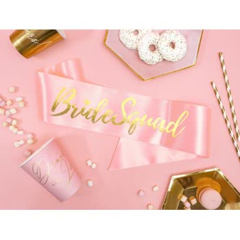 OEM Sash Bride Squad, Light Pink, 75Cm SWP5-081J 5900779104594