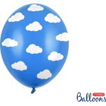 OEM Balloons 30Cm, Clouds, Pastel Cornflower Blue Extra Strong SB14P-230-001 5901157492500