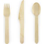 OEM Wooden Cutlery (18Pcs) Woodland SDR2 5902230729407