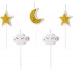 OEM Κεριά Γενεθλίων Little Star, Mix, 2-3Cm (5Pcs) SCS-5 5900779105799