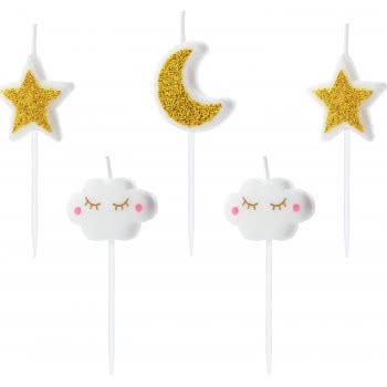 OEM Birthday Candles Little Star, Mix, 2-3Cm SCS-5 5900779105799