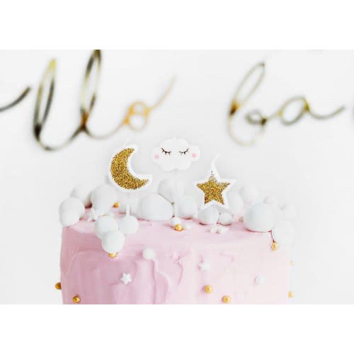 OEM Birthday Candles Little Star, Mix, 2-3Cm SCS-5 5900779105799