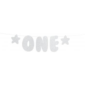 OEM Banner 1St Birthday - One, 11.5X50cm GRL43-018B 5902230767706
