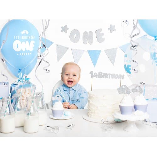 OEM Banner 1St Birthday - One, 11.5X50cm GRL43-018B 5902230767706