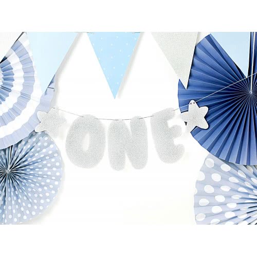OEM Banner 1St Birthday - One, 11.5X50cm GRL43-018B 5902230767706