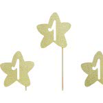 OEM Cupcake Toppers 1St Birthday, Διακοσμητικά Γλυκών KPM25-019B 5902230767638