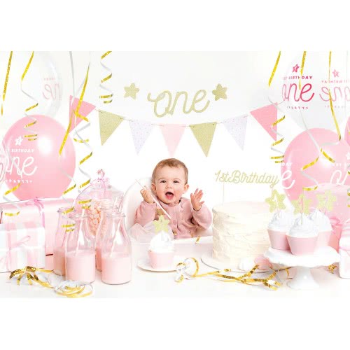 OEM Cake Topper 1St Birthday, Gold KPT34-019B 5902230767737