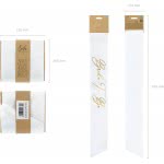 OEM Sash Bride To Be, White, 75Cm SWP3-008 5900779105515