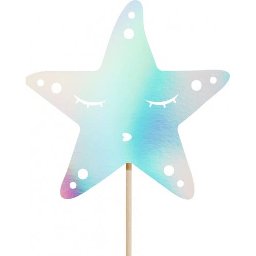 OEM Cake Toppers Mermaid, Iridescent, 24.5Cm KPT47-017 5900779100503