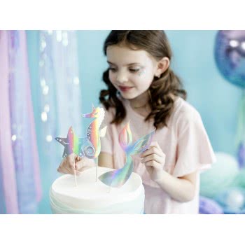 OEM Cake Toppers Mermaid, Δ?Ιακοσμητικά Γλυκών Γοργόνα 24.5Cm KPT47-017 5900779100503