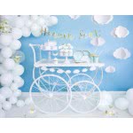 OEM Paper Straws, light blue, 19.5cm SPP1-001J 5902230750449