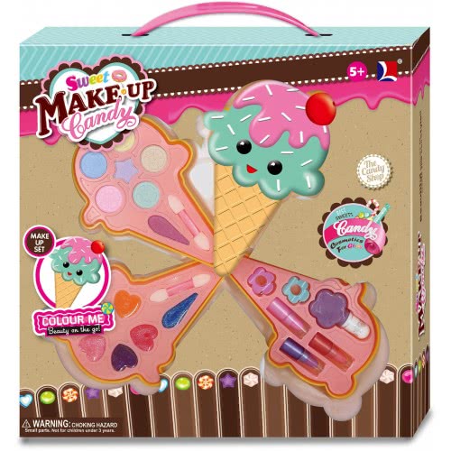 Toys-shop Choice Sweet Make-Up Candy Set Παγωτό Χωνάκι JX044395 6990521443957