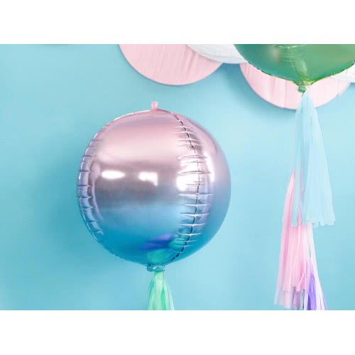 OEM Foil Balloon Ombre Ball, Violet And Blue, 35Cm FB39-014 5900779108172