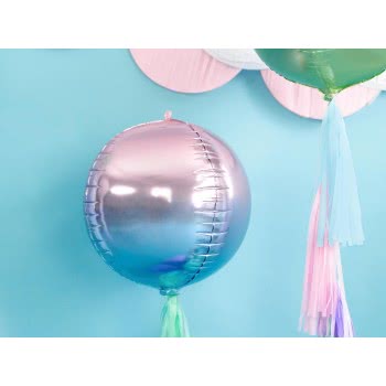OEM Foil Μπαλόνι Μετταλικό Μπλε Σφαίρα, 35Cm FB39-014 5900779108172