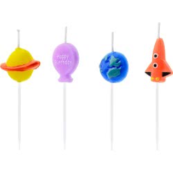 OEM Birthday Candles Space, Mix, 2-3Cm SCS-6 5900779105805