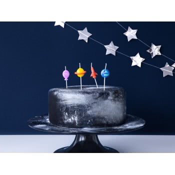 OEM Birthday Candles Space, Mix, 2-3Cm SCS-6 5900779105805