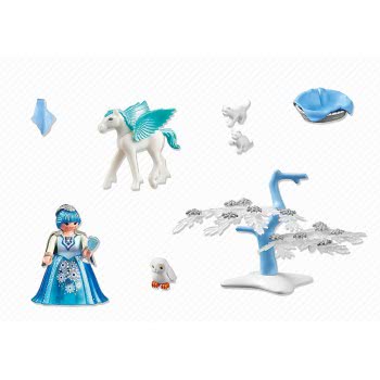 Playmobil Βασίλισσα Του Χιονιού Με Πήγασο 5354 4008789053541