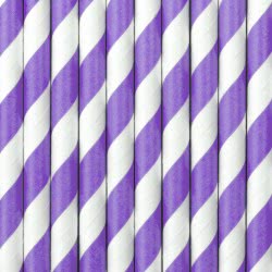 OEM Paper Straws, Lilac, 19.5Cm SPP1-004 5902230714496