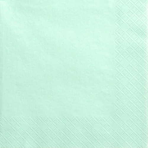 OEM Napkins, 3 Layers, Mint, 33X33cm SP33-1-103 5902230745834