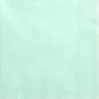 OEM Napkins, 3 Layers, Mint, 33X33cm SP33-1-103 5902230745834