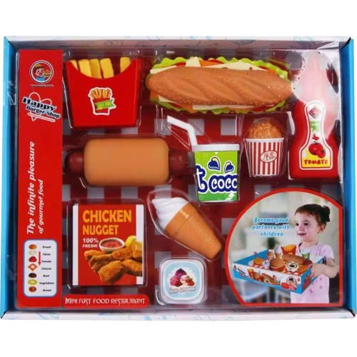 Toys-shop Choice Fast Food Set JU065715 6990521657156