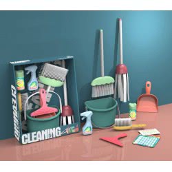 Toys-shop Choice Little Dustman Cleaning Tool Set 10Pcs JU064440 6990521644408