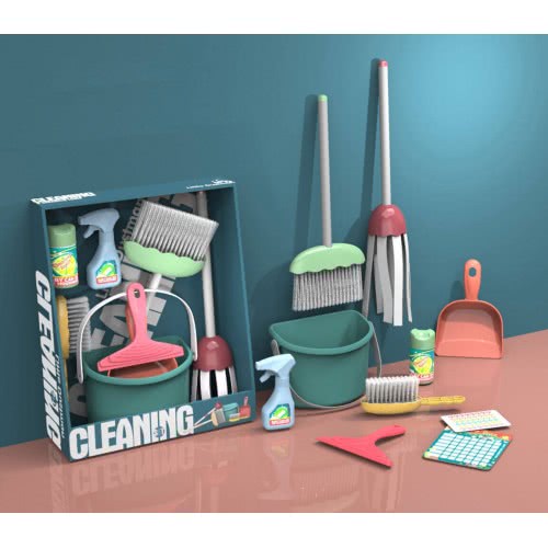 Toys-shop Choice Little Dustman Cleaning Tool Set 10Pcs JU064440 6990521644408