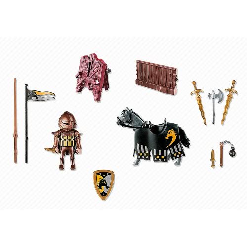 Playmobil Μαύρος Ιππότης Των Άγριων Αλόγων 5357 4008789053572