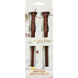 Blue Sky Studios Harry Potter Wand Pen And Pencil Set In Window Box SLHP521 5060718142923