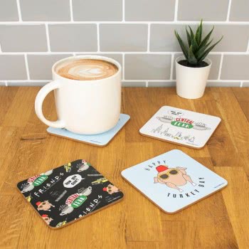 Blue Sky Studios Friends Drinks Coaster Set FS147584 5060718147584