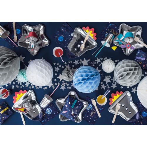 OEM Paper Plates Star, Silver, 23Cm TPP34-018ME 5902230790612
