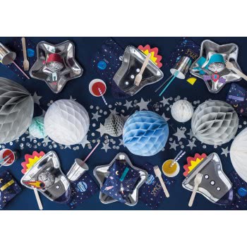 OEM Paper Plates Star, Silver, 23Cm TPP34-018ME 5902230790612