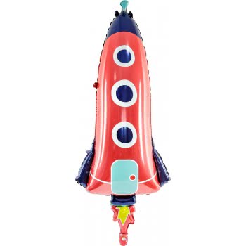 OEM Foil Μπαλόνι Rocket Πύραυλος, 44X115cm, Mix FB61 5900779113763