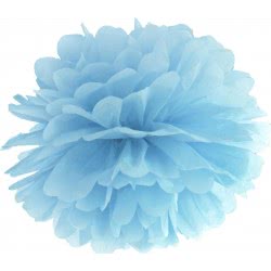 OEM Tissue Paper Pompom, Light Misty Blue, 25Cm PP25-093J 5902230705326