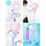 OEM Paper Lantern, Light Pink, 35Cm LAP35-081J 5901157456885