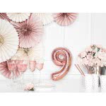 OEM Foil Balloon Number 9, 35Cm, Rose Gold FB10M-9-019R 5902230780118