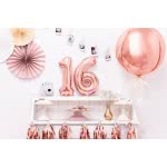 OEM Foil Balloon Number 6, 35Cm, Rose Gold FB10M-6-019R 5902230780026