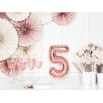 OEM Foil Balloon Number 5, 35Cm, Rose Gold FB10M-5-019R 5902230779990